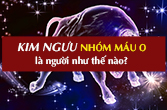 Giải mã cung Kim Ngưu nhóm máu O về tính cách, tình yêu, sự nghiệp
