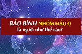 Cung Bảo Bình nhóm máu AB về tính cách, công việc, tình yêu, sức khỏe
