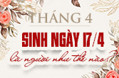 Ngày 17 tháng 4 là cung gì? Cung hoàng đạo dũng cảm như chiến binh