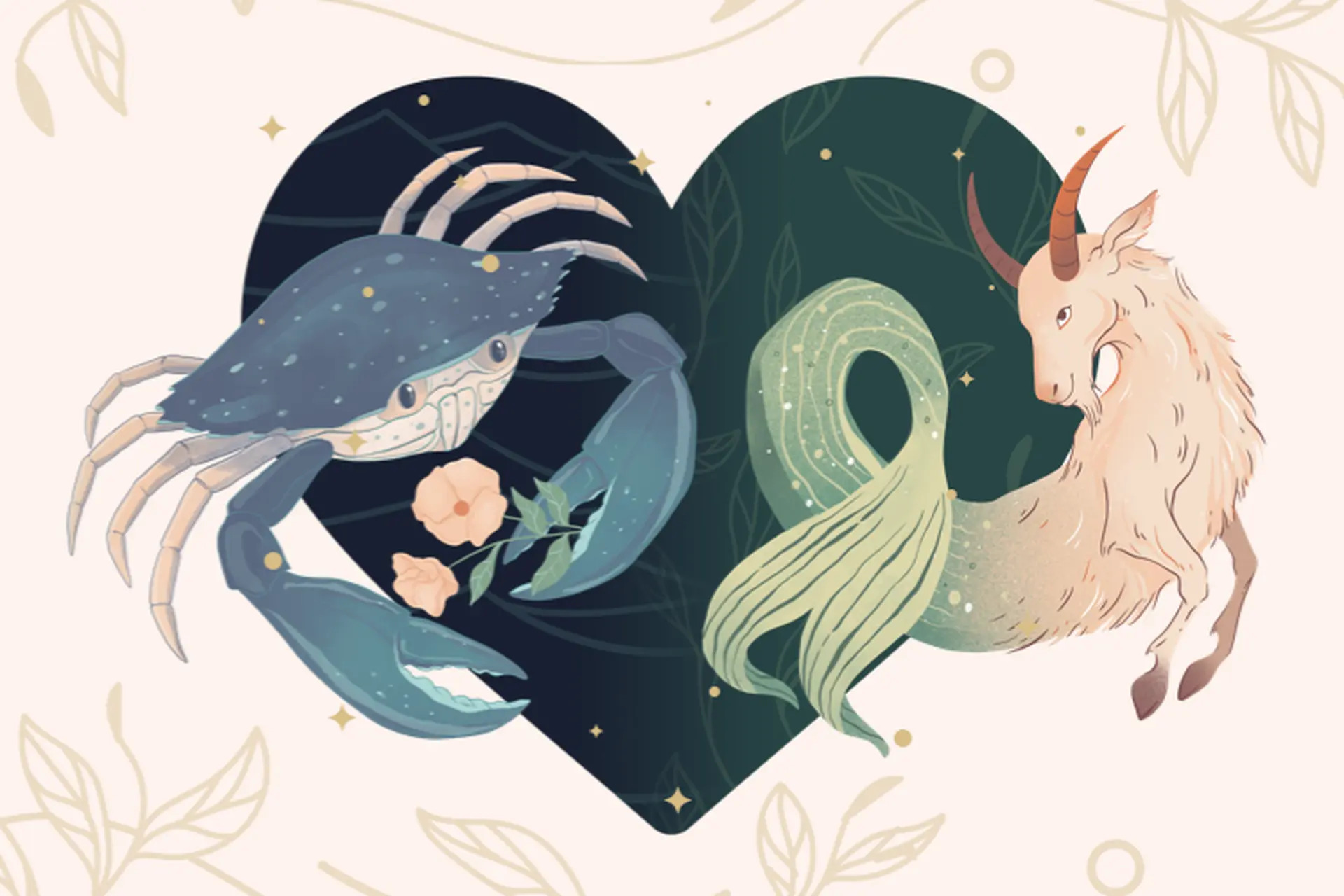 Cự Giải và Ma Kết có hợp nhau trong tình yêu