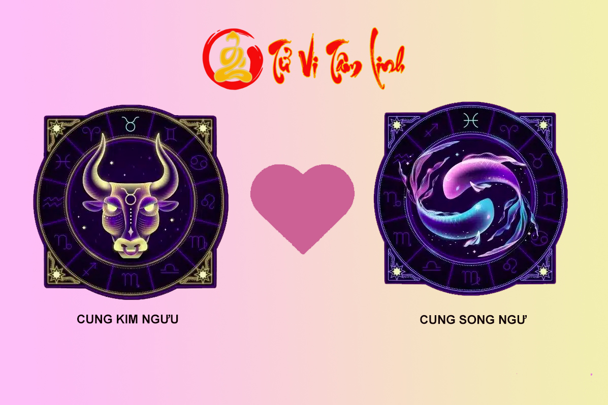 Tình yêu giữa cung Kim Ngưu và Song Ngư: Cặp đôi trai tài gái sắc