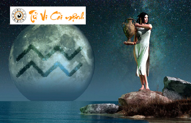 Dấu hiệu đặc biệt của cung mặt Trăng Bảo Bình trong biểu đồ sao