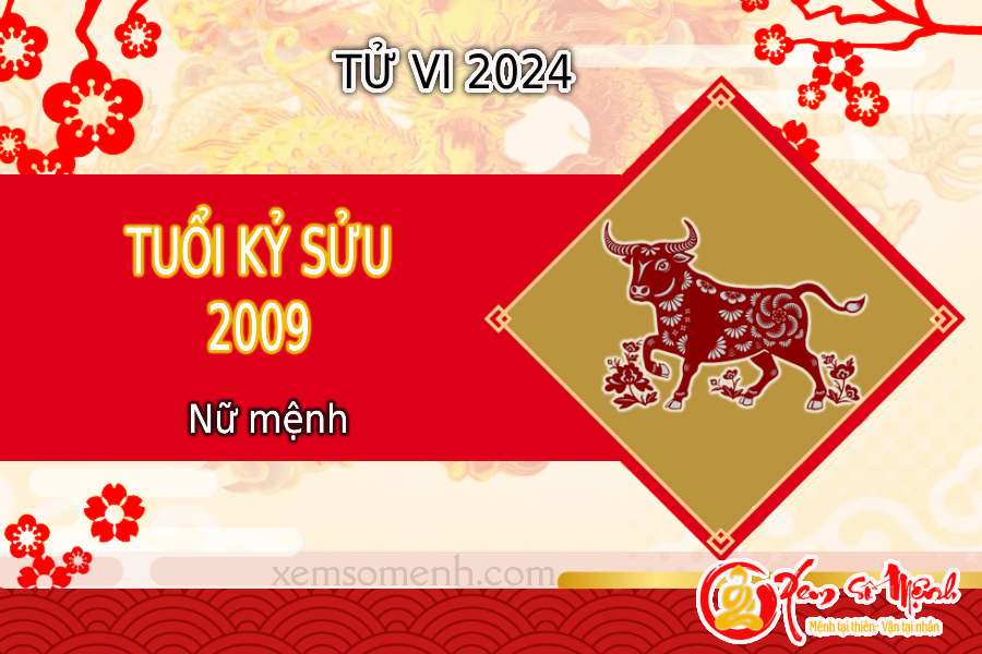 Tử vi tuổi Kỷ Sửu 2009 nữ mạng năm 2024 (Bình giải chi tiết)