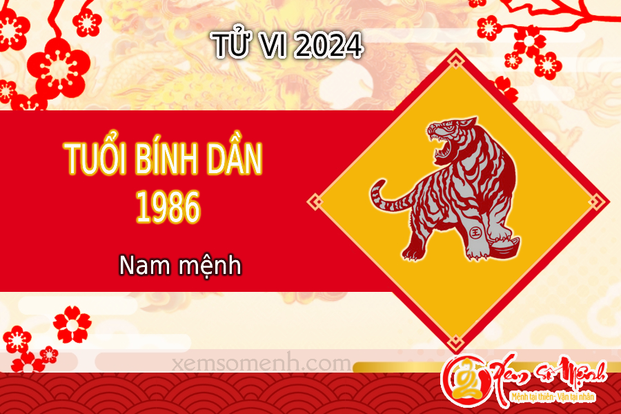 Luận Tử vi tuổi Bính Dần 1986 nam mạng năm 2024 là Hung hay Cát?