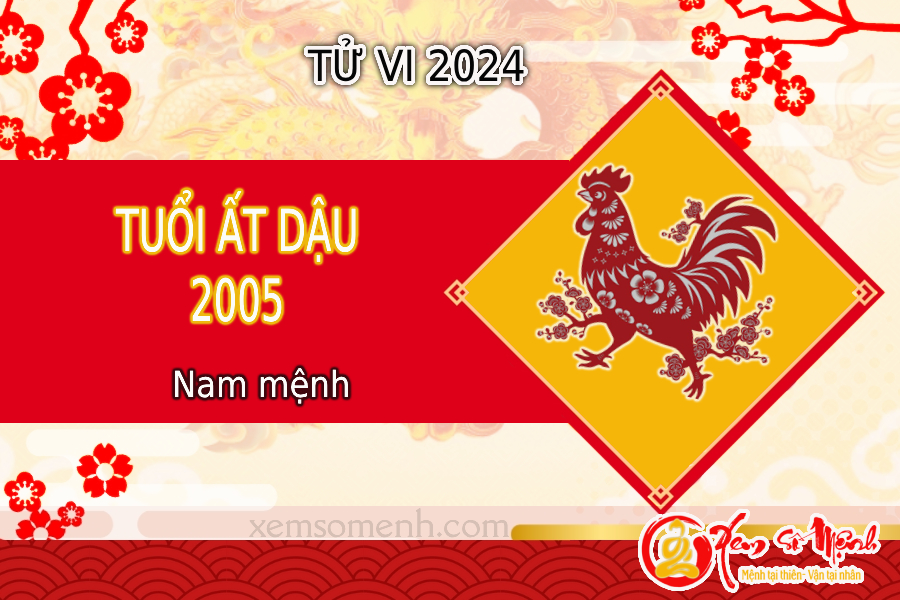 Tử vi tuổi Ất Dậu 2005 nam mạng năm 2024 - Học tập, Tình duyên