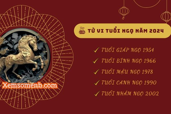 Luận giải tử vi tuổi Ngọ năm 2024 chi tiết