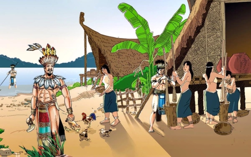 truyền thuyết về công lao của vua Hùng