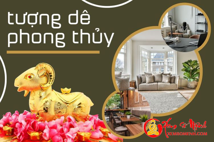 Tượng Dê phong thủy Tuong De phong thuy