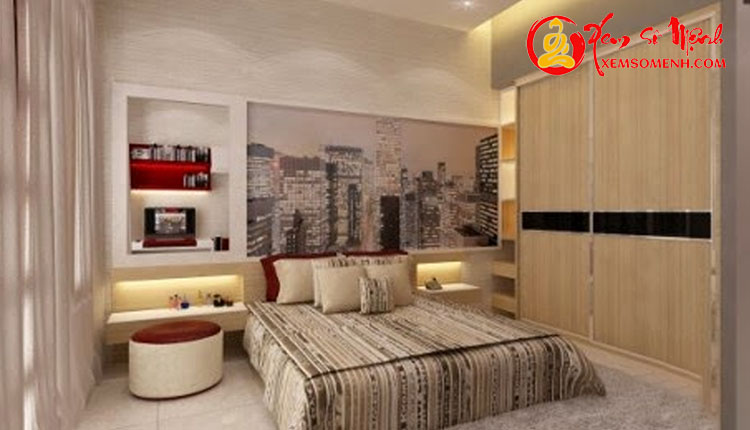 kê giường hợp phong thuỷ giúp ngủ ngon và hút tài lộc