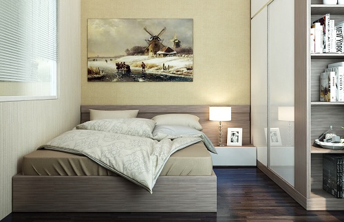 Chỉ rõ 5 loại tranh tổn hại phong thủy khi treo trong phòng ngủ