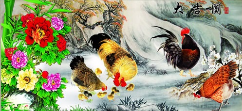 Treo tranh phong thủy phòng ngủ hợp mệnh 12 con giáp hình ảnh Treo tranh phong thuy phong ngu hop menh 12 con giap hinh anh