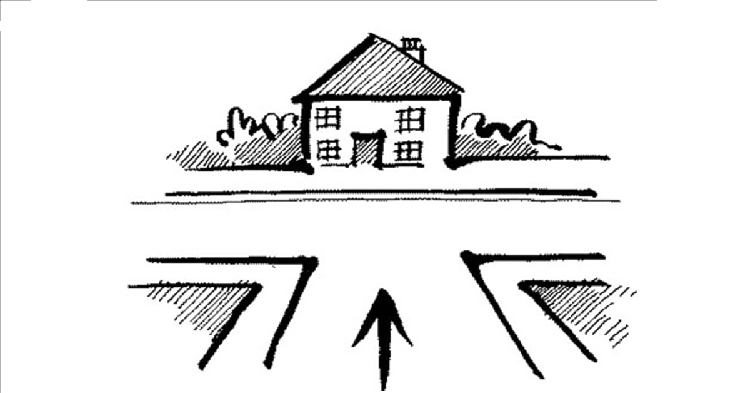 Hóa giải phong thủy nhà bị đường đâm vào như thế nào mới hiệu quả?