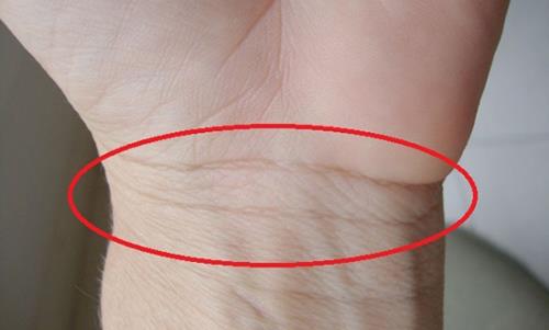 đường vân cổ tay rõ ràng duong van co tay ro rang