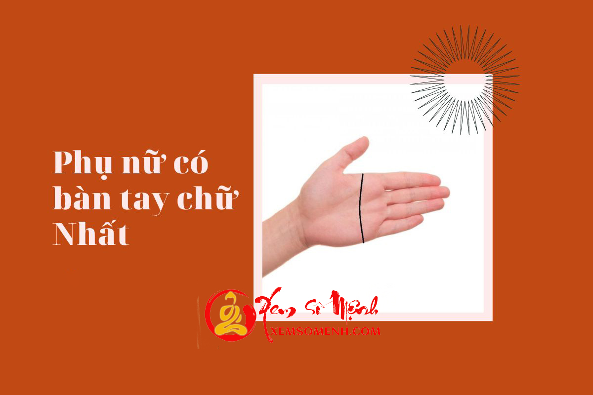 Phu nu co ban tay chu Nhat