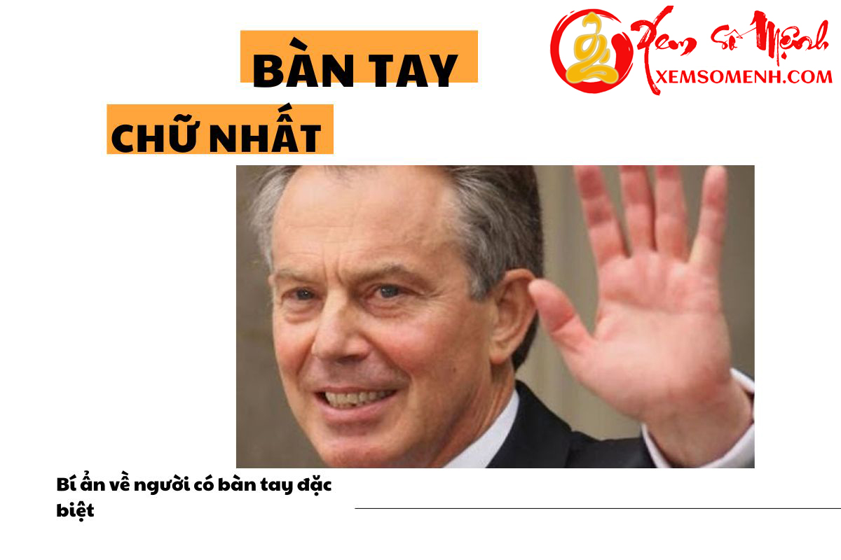 Thế nào là bàn tay chữ Nhất? Có phải sở hữu nó ắt có cuộc sống giàu sang?