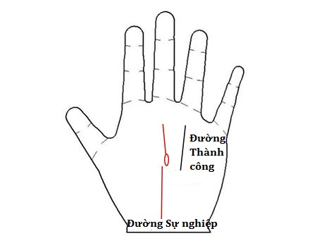 Đoán khả năng nhảy việc qua đường chỉ tay Sự nghiệp