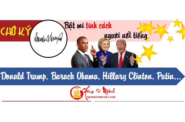 Infographic: Soi chữ ký biết tính cách những nhân vật có tầm ảnh hưởng thế giới