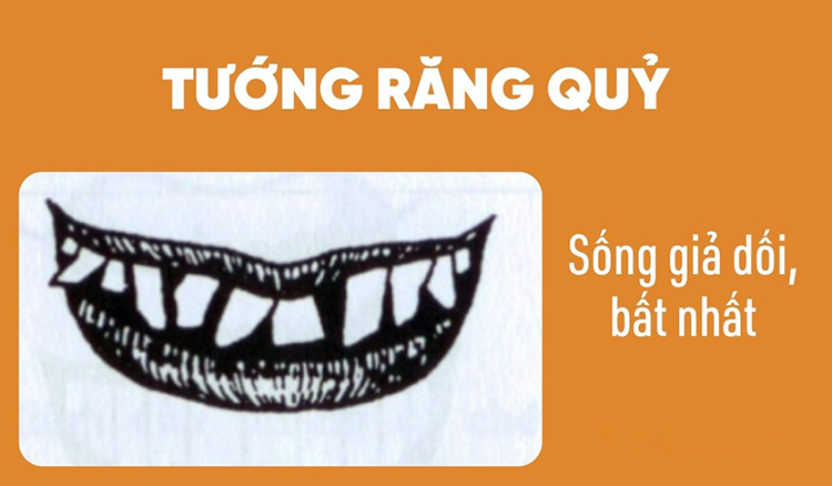 Xem nhan cach qua tuong rang - Rang quy