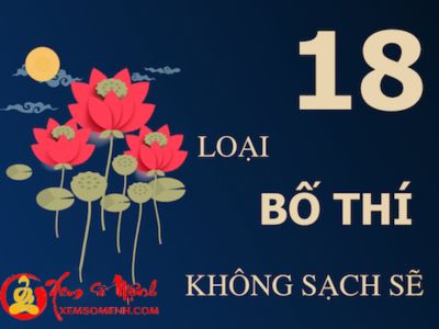 18 Loại Bố Thí Không Sạch Sẽ Làm Xấu Chân Lý Nhà Phật