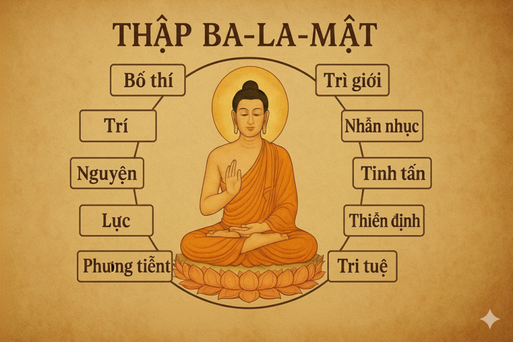 Thập Ba La Mật- Thập Độ