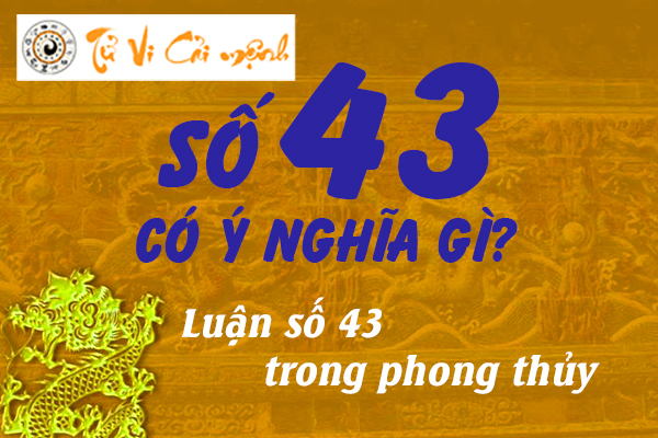 Khám phá ý nghĩa số 43 theo phong thủy và cách sử dụng trong cuộc sống