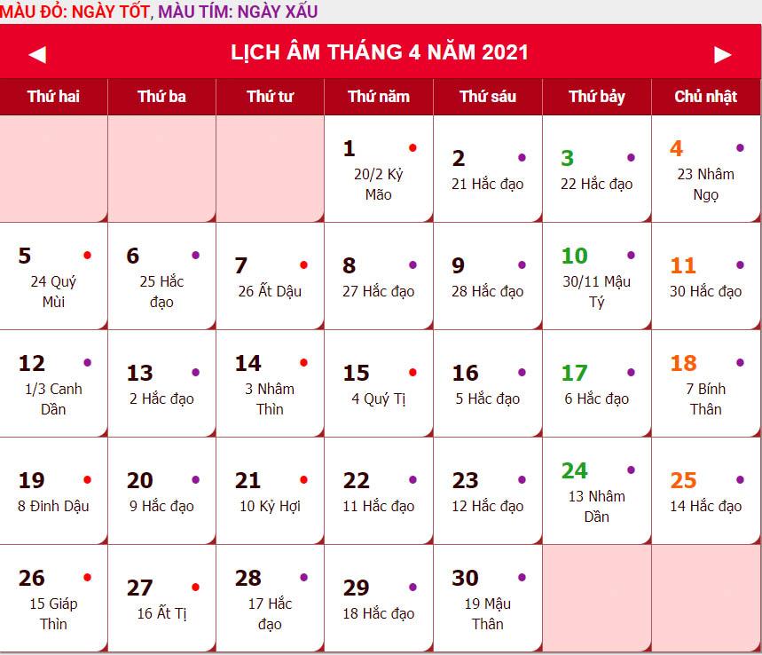 Tìm hiểu về lich và ý nghĩa của lịch trong cuộc sống